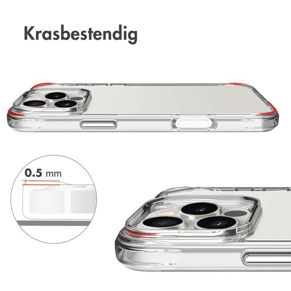 imoshion Rugged Air Case Apple iPhone 16 Pro Max - Transparant