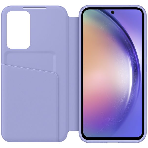 Samsung Originele S View Cover Samsung Galaxy A54 (5G) - Blueberry