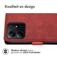 imoshion Luxe Bookcase Xiaomi Redmi Note 14 (5G) - Rood