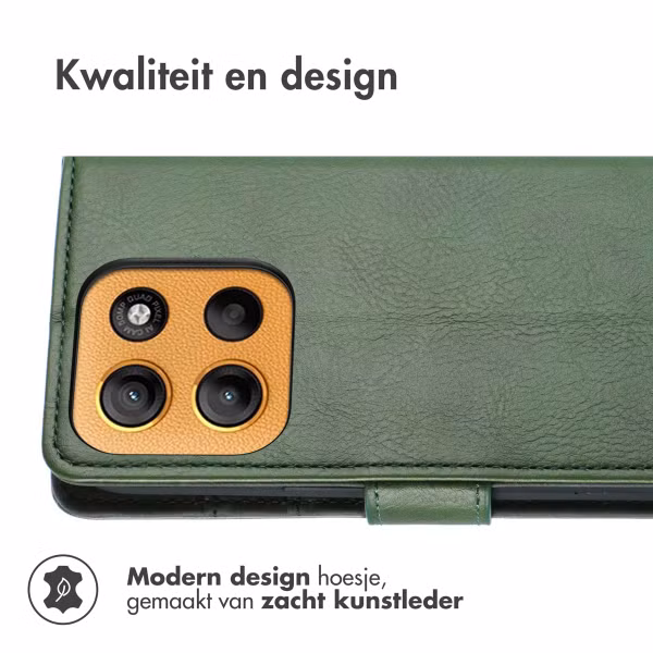 imoshion Luxe Bookcase Motorola Moto G15 / G15 Power - Groen