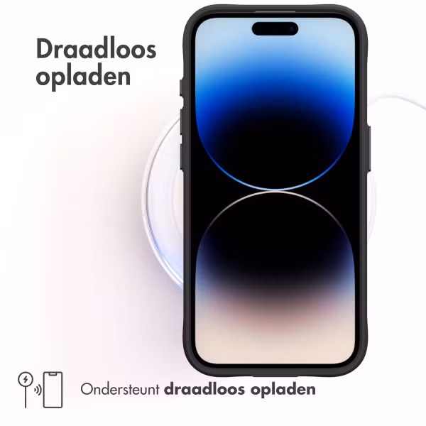 imoshion Rugged Hybrid Case Apple iPhone 15 Pro Max - Zwart