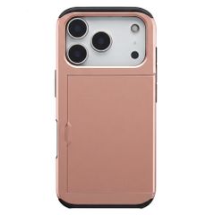 imoshion Backcover met pasjeshouder Apple iPhone 18 Pro / 17 Pro - Rose Gold