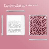 imoshion Design Clear Backcover Kobo Libra Colour - Hearty Blush