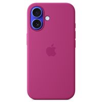Apple Silicone Backcover MagSafe Apple iPhone 16 - Fuchsia