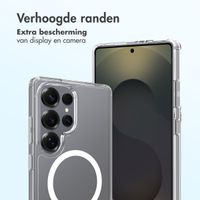 Accezz Xtreme Impact Backcover met MagSafe Samsung Galaxy S25 Ultra - Transparant