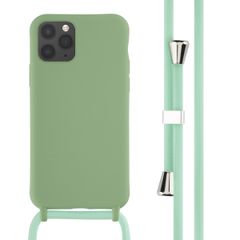 imoshion Siliconen hoesje met koord Apple iPhone 11 Pro - Groen