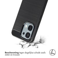 imoshion Brushed Backcover Oppo A6 Pro (5G) - Zwart
