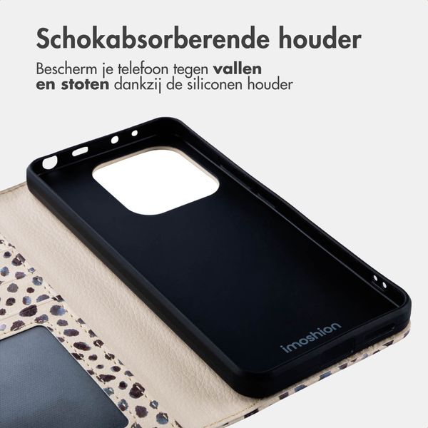 imoshion Design Bookcase Xiaomi Redmi Note 14 (4G) - Black And White Dots