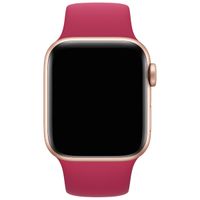 Apple Sport Band Apple Watch Series 1 t/m 9 / SE (38/40/41 mm) | Series 10 / 11 (42 mm) - Pomegranate