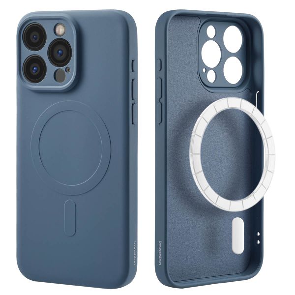 imoshion Color Backcover met MagSafe iPhone 15 Pro Max - Donkerblauw