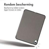 imoshion Trifold Bookcase Apple iPad 11 (2025) 11 inch A16 / iPad 10 (2022) 10.9 inch - Grijs