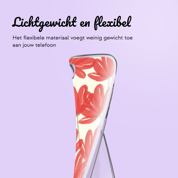 Hoesje met eigen foto en/of tekst Apple iPhone SE (2022 / 2020) / 8 / 7 - Bloemen