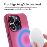 imoshion Color Backcover met afneembaar koord MagSafe Apple iPhone 16 Pro - Raspberry