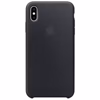 Apple Silicone Backcover Apple iPhone Xs Max - Black