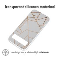 imoshion Design hoesje Google Pixel 8a - White Graphic