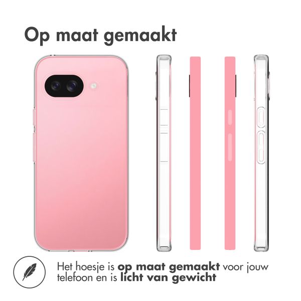 Accezz Clear Backcover Google Pixel 9A - Transparant