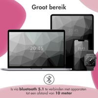 imoshion Draadloze Kinderkoptelefoon Unicorn LED Light - Decibelbegrenzer - Met AUX kabel - Pink / Hot Pink