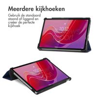 imoshion Trifold Hardcase Bookcase Lenovo Tab M11 - Donkerblauw