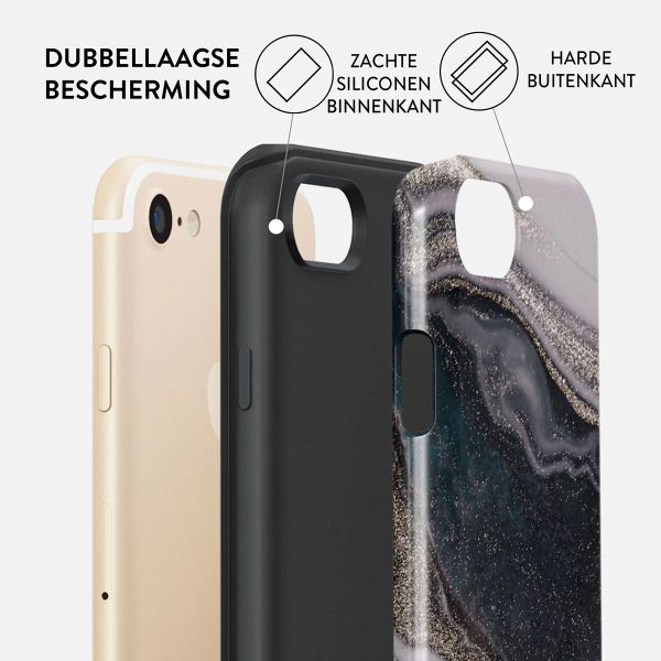 Burga Tough Backcover iPhone SE (2022 / 2020) / 8 / 7 - Magic Night