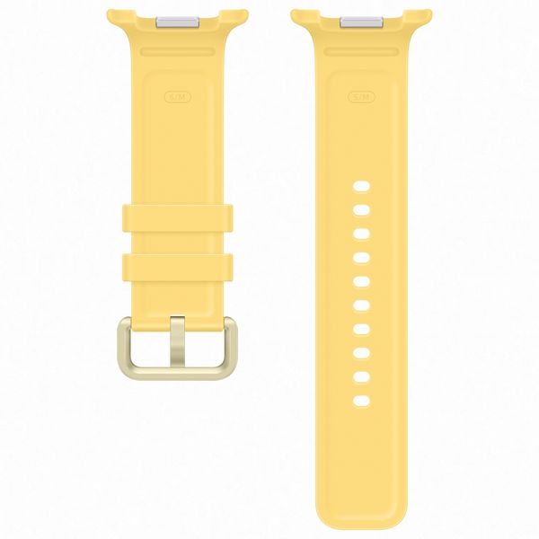 Samsung Originele Sport Band Samsung Galaxy Watch 9 (40/44mm) / Watch 8 (40/44mm) / Classic (46mm) - Maat S/M - Geel