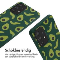 imoshion Siliconen design hoesje met koord Samsung Galaxy A33 - Avocado Green