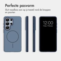 imoshion Color Backcover met Thin MagSafe Ring Samsung Galaxy S26 Ultra - Donkerblauw