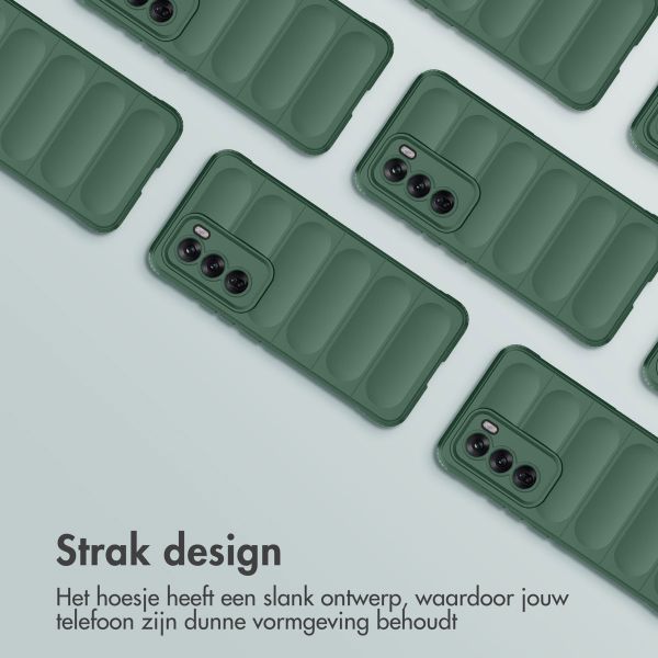 imoshion EasyGrip Backcover Oppo Reno 12 - Donkergroen