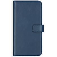 Selencia Echt Leren Bookcase Samsung Galaxy A21s - Blauw