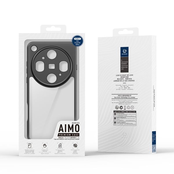 Dux Ducis Aimo Backcover met MagSafe Oppo Find X9 Ultra - Transparant