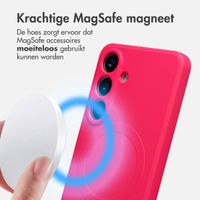 imoshion Color Backcover met MagSafe Samsung Galaxy S25 - Neon Pink