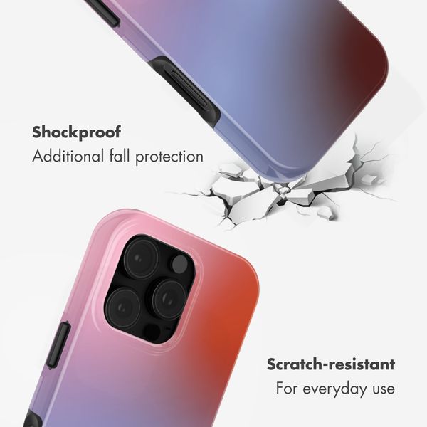 Selencia Vivid Back Cover with MagSafe Apple iPhone 16 Pro - Gradient Soft Blush