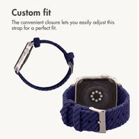 imoshion Corduroy strap Apple Watch | 44/45/46/49 mm - Dark Blue