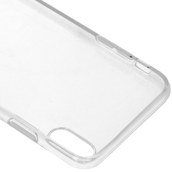 Accezz Clear Backcover Apple iPhone Xs Max - Transparant