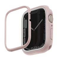 Uniq Moduo Apple Watch Case met uitwisselbare Bezel Apple Watch 4-9 / SE - 40/41 mm - Blush (Pink/White)