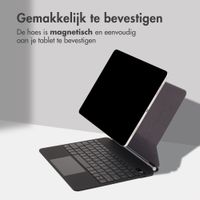 Accezz Magnetic Bluetooth Keyboard Apple iPad Pro 13 (2025) M5 / (2024) M4 - QWERTY / NL - Zwart