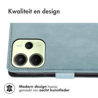 imoshion Luxe Bookcase Xiaomi Redmi Note 14 (4G) - Lichtblauw