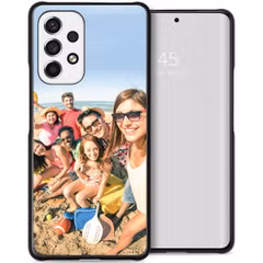 Ontwerp je eigen Samsung Galaxy A53 hardcase hoesje - Zwart