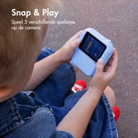 imoshion Kids Camera met Fotoprinter - Kindercamera - Foto's/Video's/Spelletjes - Lichtblauw