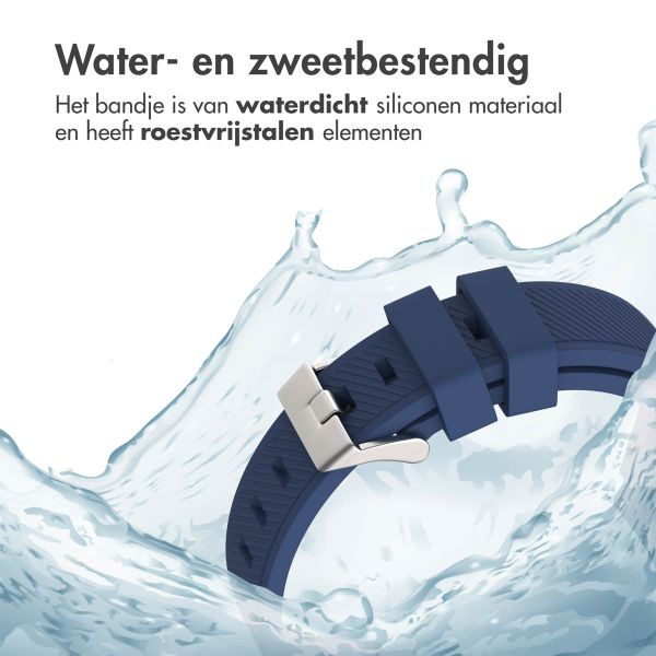 imoshion Flexibel Siliconen bandje Samsung Galaxy Watch 7 40/44 mm - Donkerblauw