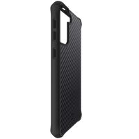 Itskins Hybrid Carbon Backcover Samsung Galaxy S21 - Zwart