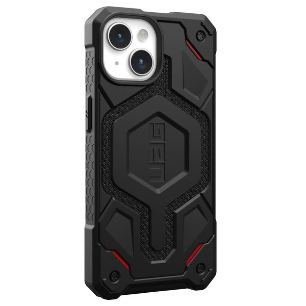 UAG Monarch Pro Backcover Apple iPhone 15 - Kevlar Black
