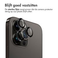 imoshion 2 Pack Camera lens protector iPhone 15 Pro / 15 Pro Max - Zwart