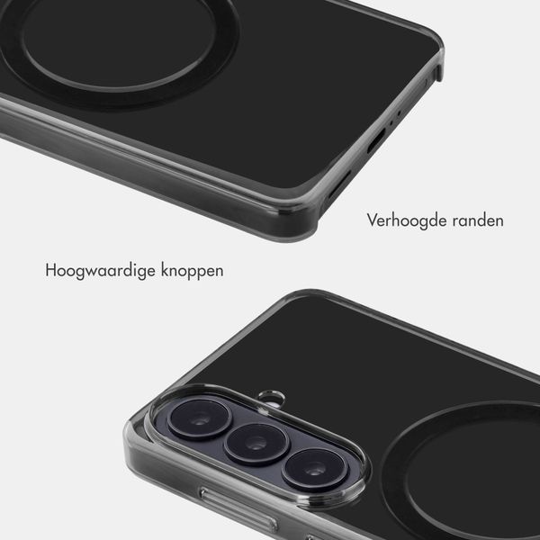 Accezz Lite Backcover met MagSafe Samsung Galaxy S26 - Smokey Clear