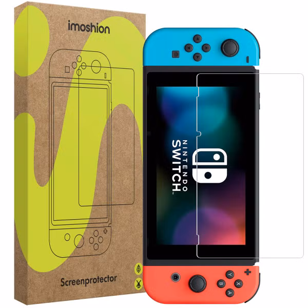 imoshion Gehard Glas Screenprotector Nintendo Switch