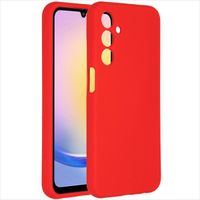 Accezz Liquid Silicone Backcover Samsung Galaxy A25 (5G) - Rood