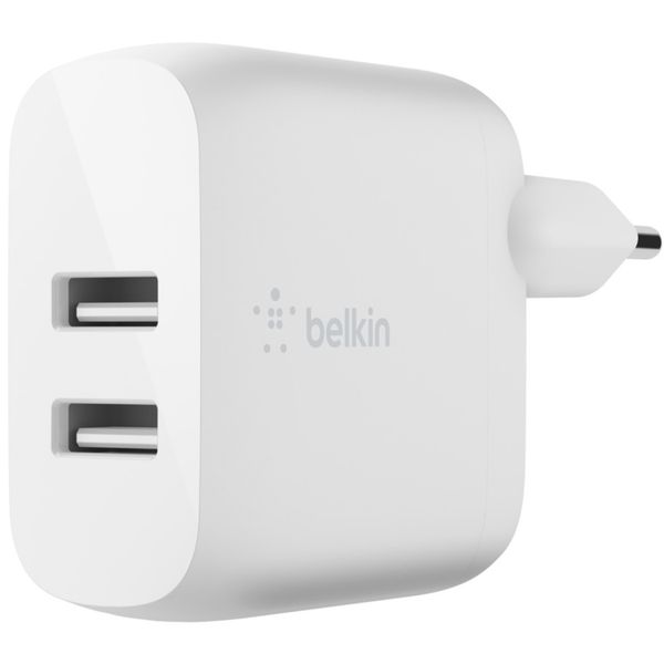 Belkin Boost↑Charge™ Dual USB Wall Charger + USB-C kabel - 24W