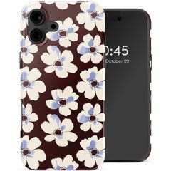 Selencia Vivid Backcover met MagSafe Apple iPhone 16 - Choco Flower Pop
