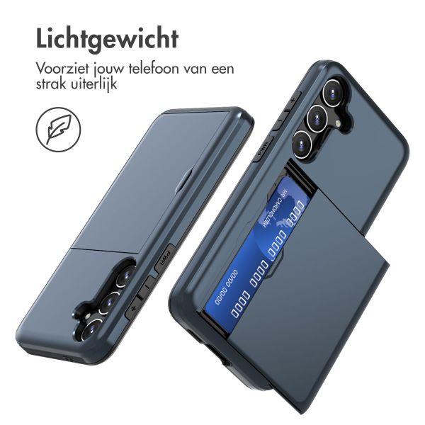 imoshion Backcover met pasjeshouder Samsung Galaxy S24 Plus - Donkerblauw