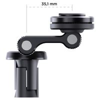 SP Connect Moto Stem Mount Pro - Telefoonhouder motor - Universele houder voor SPC+ hoesjes - Zwart