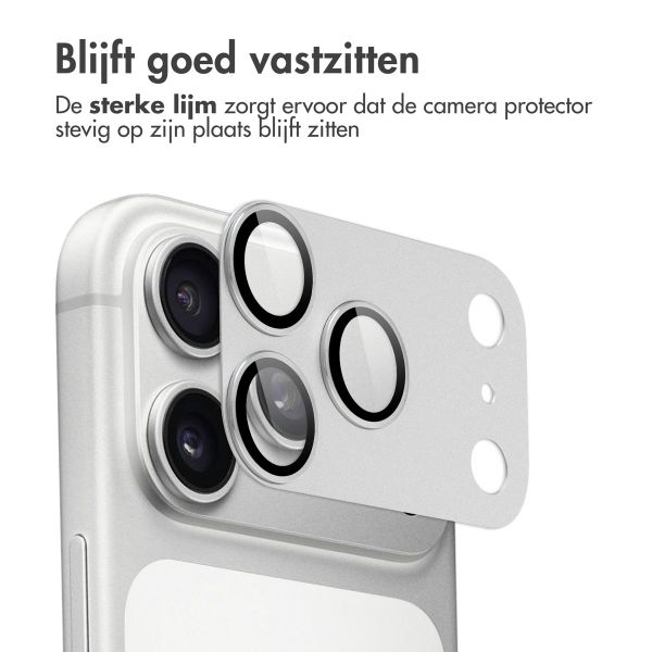 imoshion Camera Protector Glas 2 Pack Apple iPhone 17 Pro Max - Silver